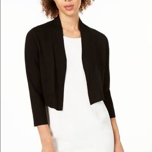 NWT Calvin Klein cropped open front cardigan!